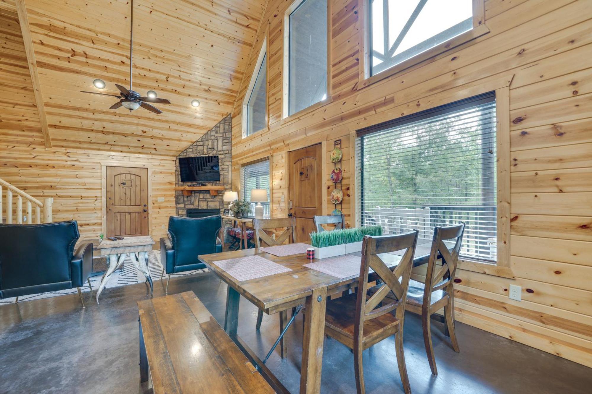 Penny Lane Lodge Broken Bow Cabin Less Than 6 Mi To Lake 外观 照片