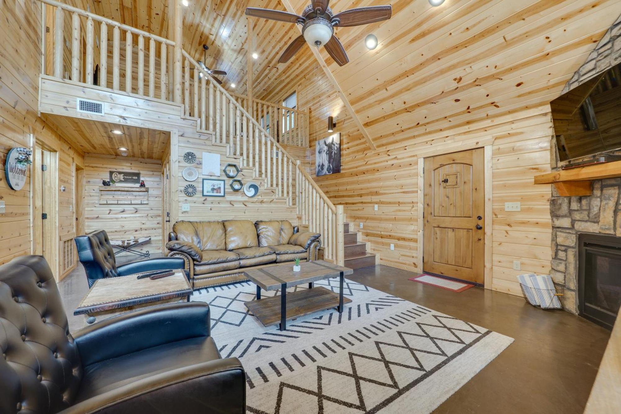 Penny Lane Lodge Broken Bow Cabin Less Than 6 Mi To Lake 外观 照片
