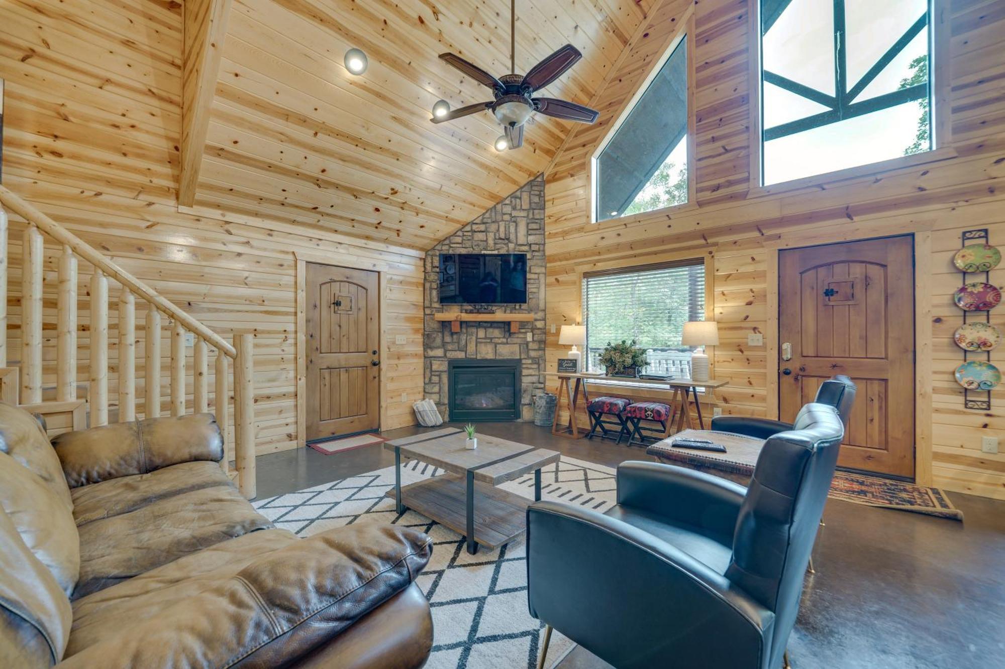 Penny Lane Lodge Broken Bow Cabin Less Than 6 Mi To Lake 外观 照片
